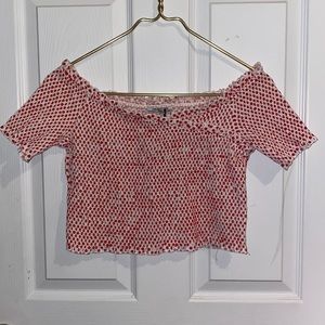 Zara off the shoulder top